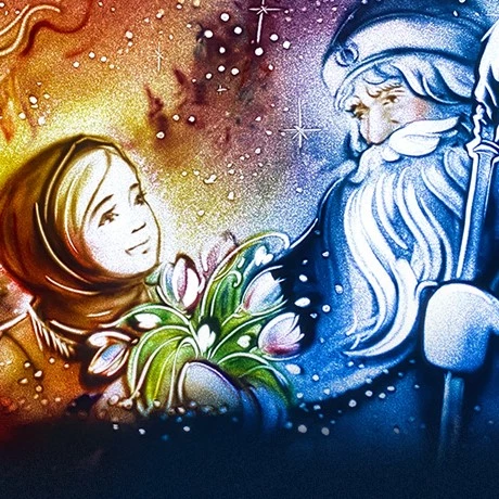 Музыкальная сказка с песочной анимацией «12 месяцев»